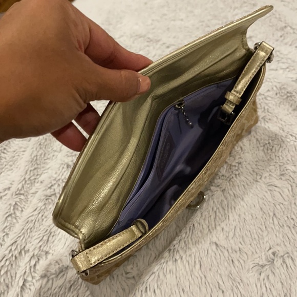 Coach Lurex Clutch - Picture 2 of 4